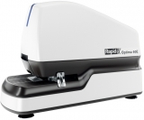 Capsator electric Rapid OPTIMA, cu adaptor, 60 coli, cutie, 5000 capse Optima HD70 incluse, argintiu